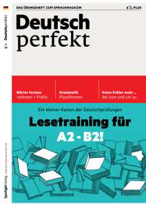 Deutsch Perfekt Plus Lesetraining Fur A2 B2 724x1024 1