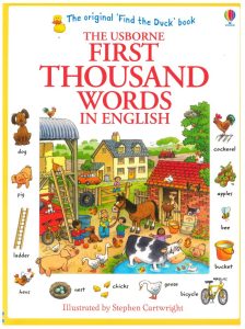 First Thousand Words In English